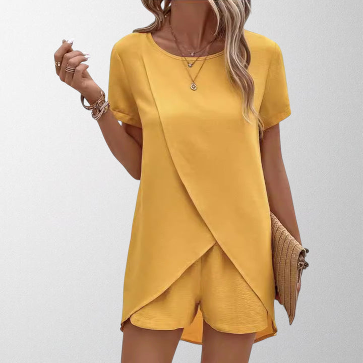 Olivia - Elegant Sommer Co-ord Lounge Sæt