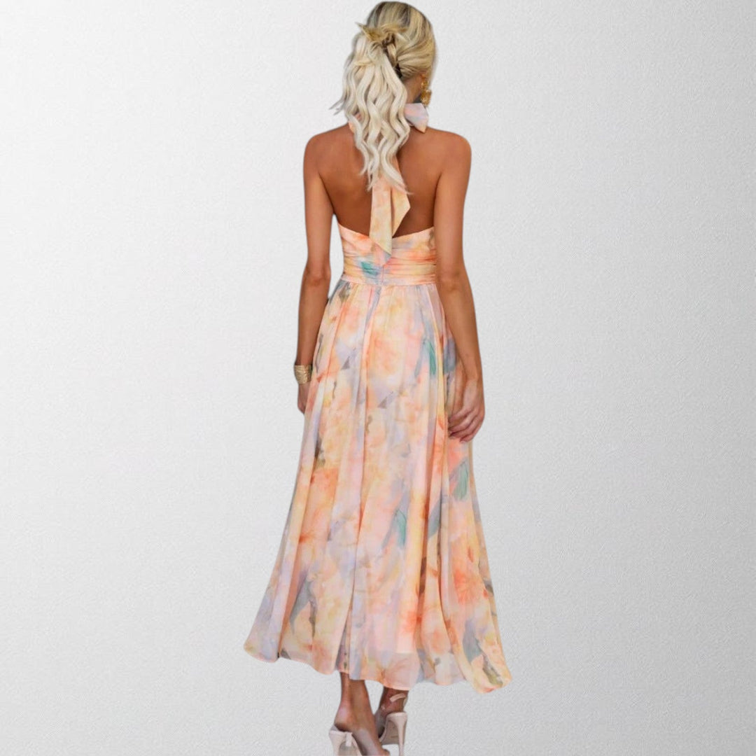 Olivia - Blossom Midi Kjole