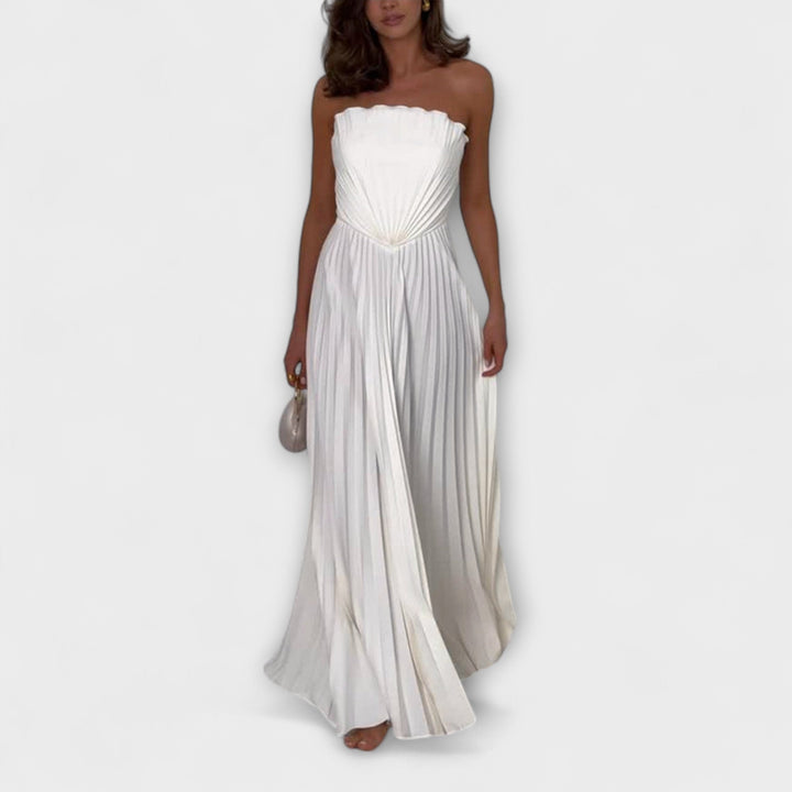 Tabea - Elegant plisseret kjole