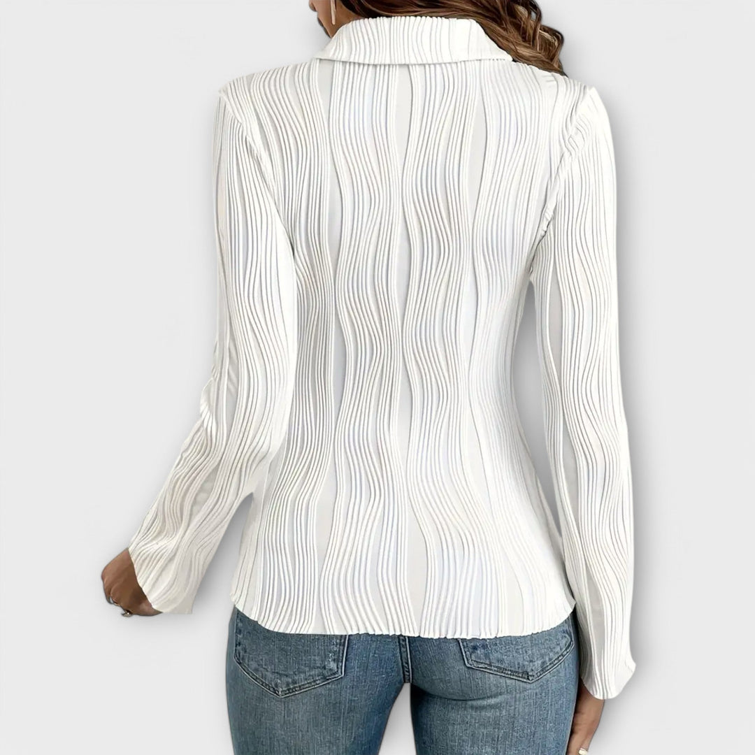 Natalie - Langærmet T-shirt