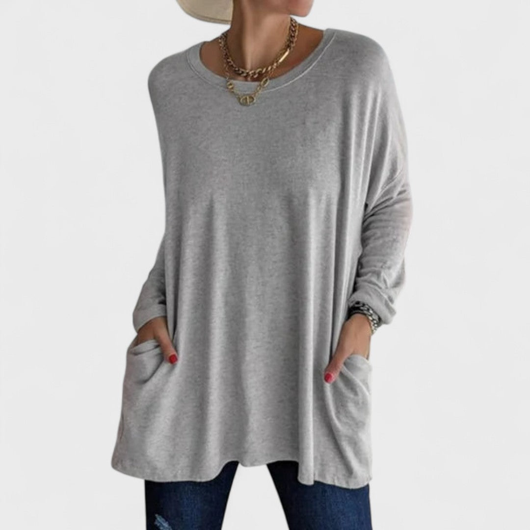 Moira - Casual langærmet bluse