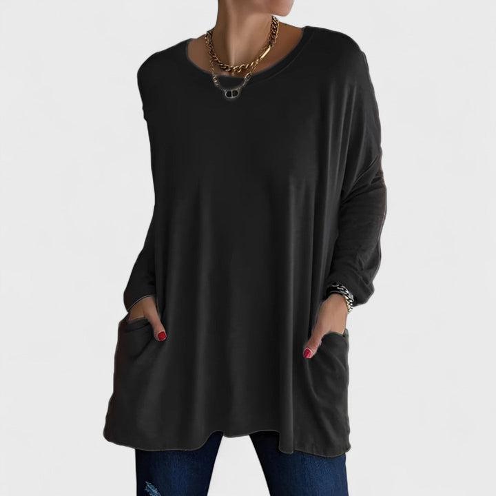 Moira - Casual langærmet bluse