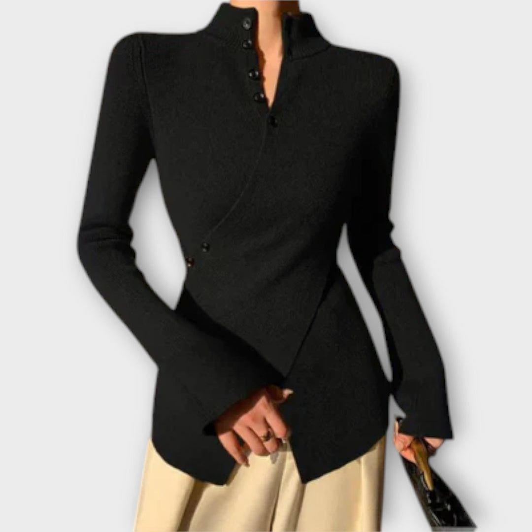 Michiko – Elegant Bomuldsstriktrøje