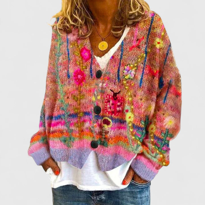 Olivia - Varm og stilfuld cardigan