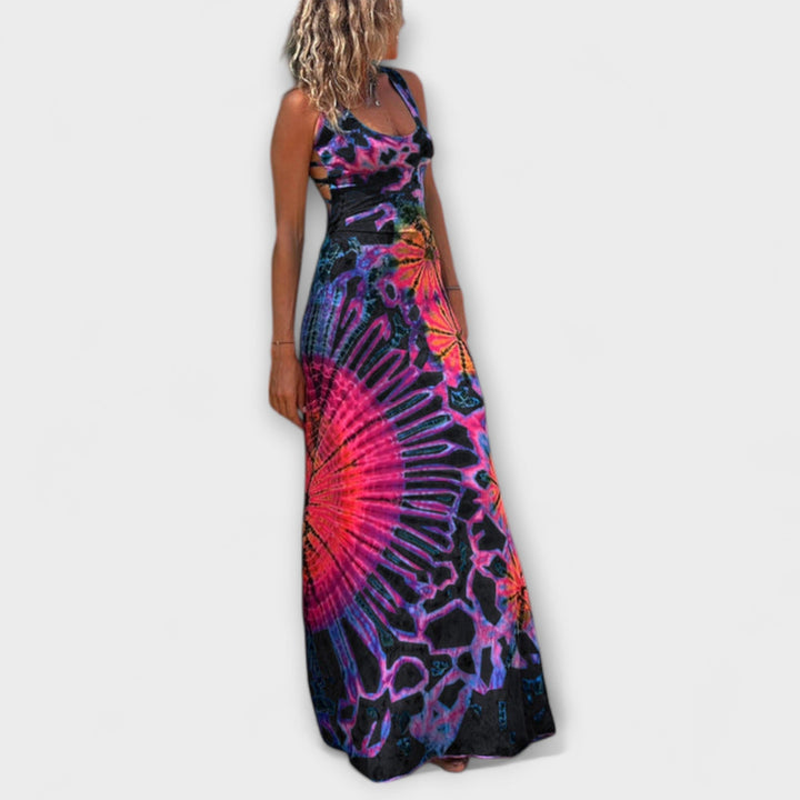 Elisabeth - Maxikjole Tie-Dye La Bamba