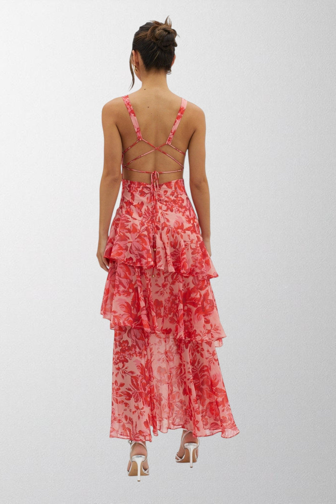 Olivia - Bloom Shift Midi Kjole