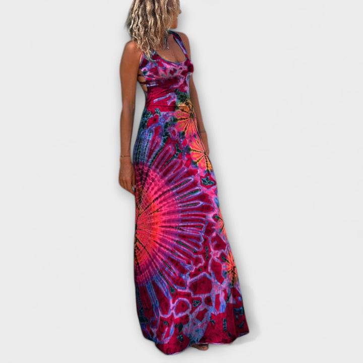 Elisabeth - Maxikjole Tie-Dye La Bamba
