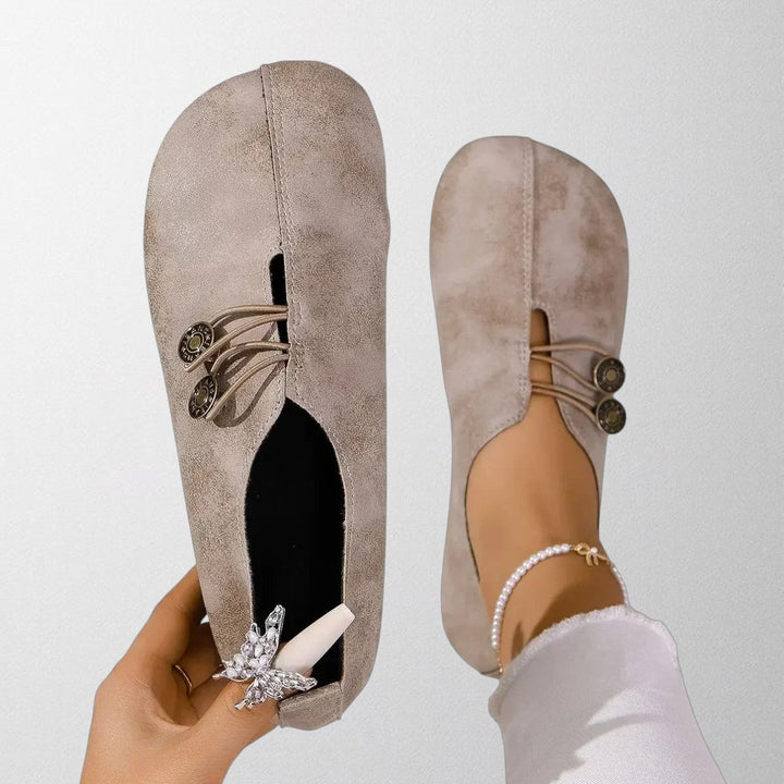 Olivia - Bløde Suede Orthopædiske Loafers til Kvinder