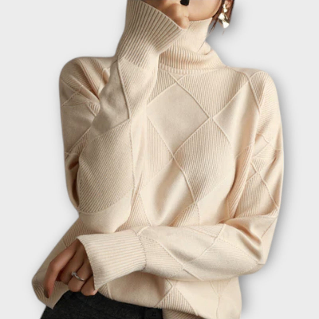 Melanie - Hyggelig Turtleneck Sweater