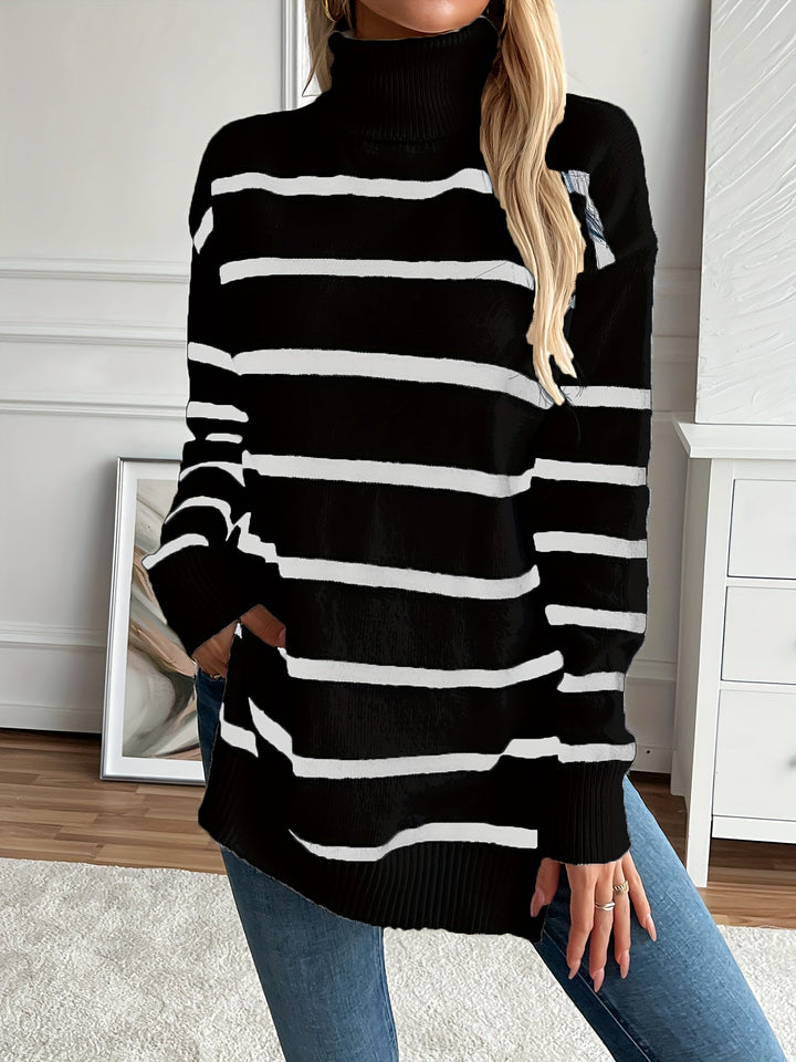 Maura | Stribet Sweatshirt