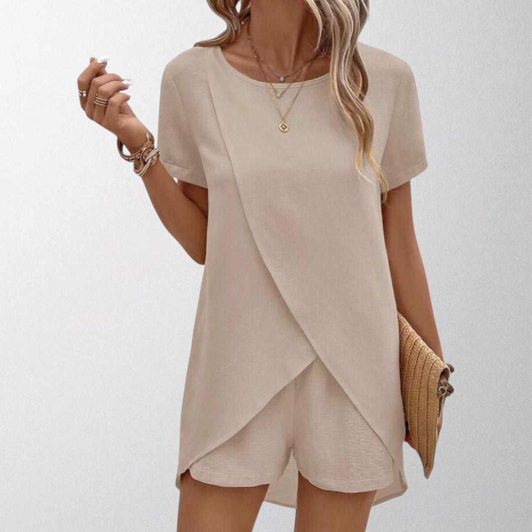 Olivia - Elegant Sommer Co-ord Lounge Sæt