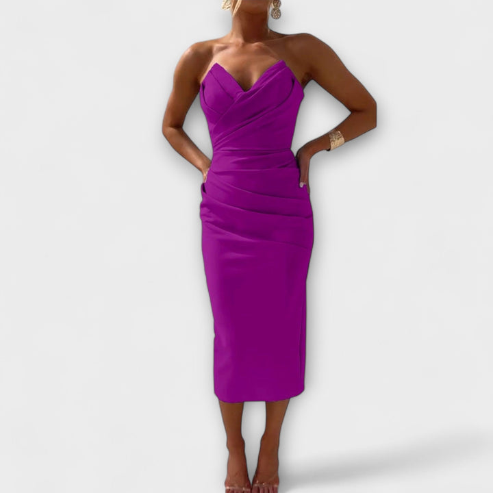 Milly – Elegant Off-Shoulder Kjole
