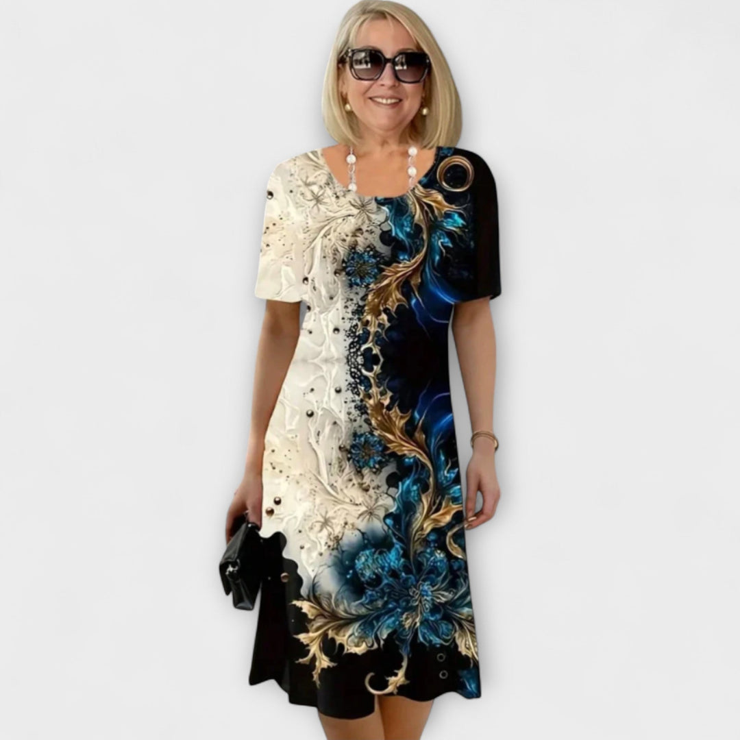 Sabine - Sommerkjole med Blomsterbrise