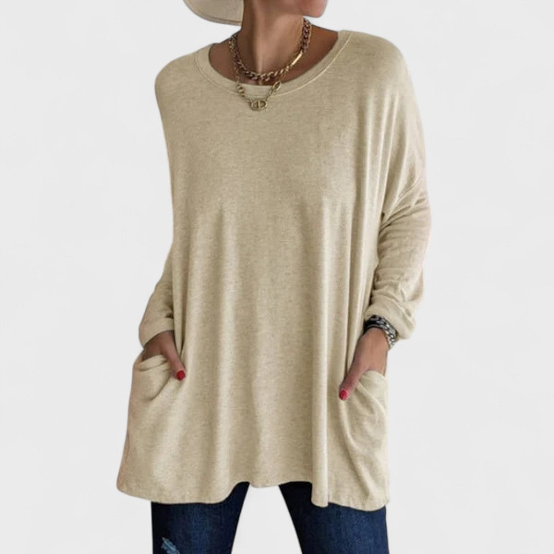 Moira - Casual langærmet bluse