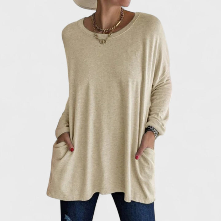 Moira - Casual langærmet bluse