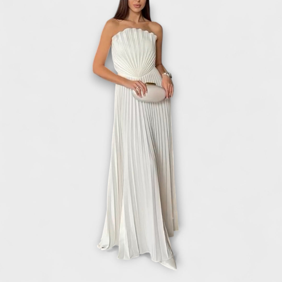 Tabea - Elegant plisseret kjole