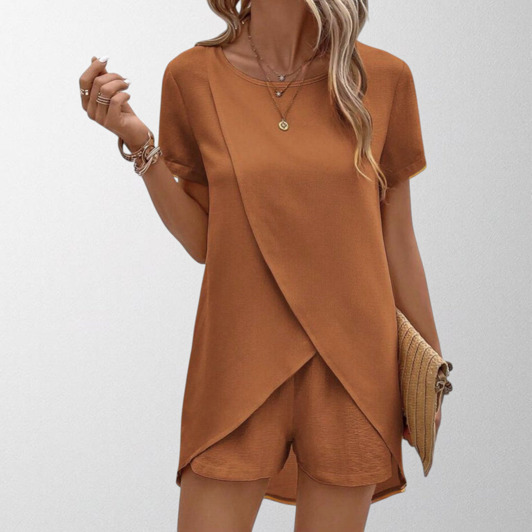 Olivia - Elegant Sommer Co-ord Lounge Sæt
