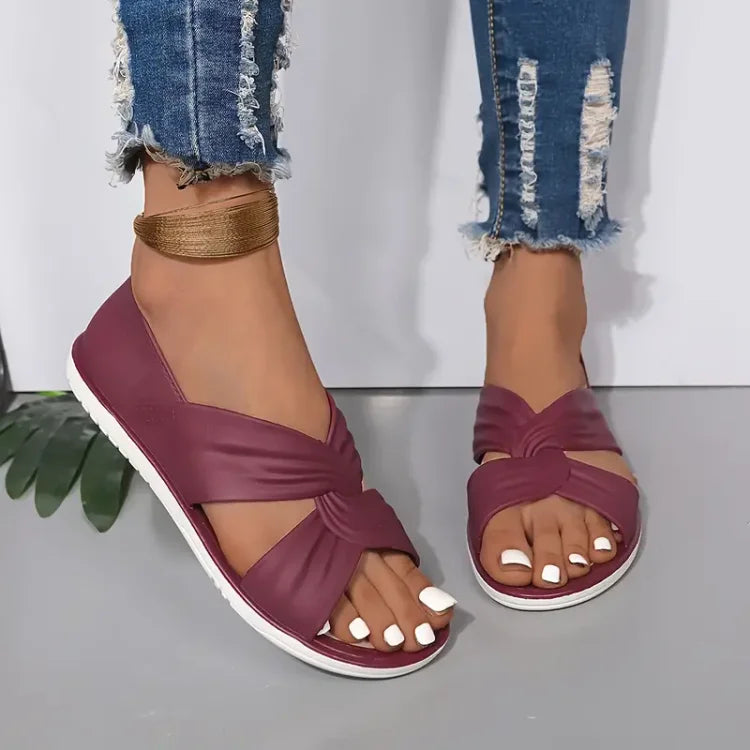 Beatrice | Ortopædiske Sandaler med Elegant Sløjfe