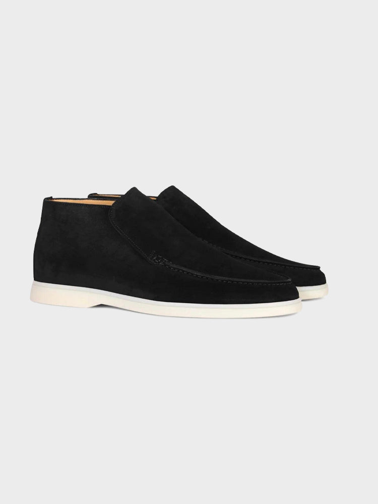 MONACO Høj Suede Loafers