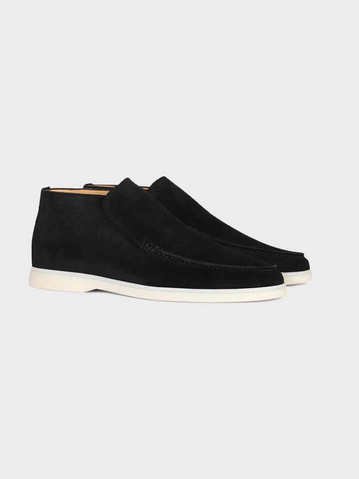 MONACO Høj Suede Loafers