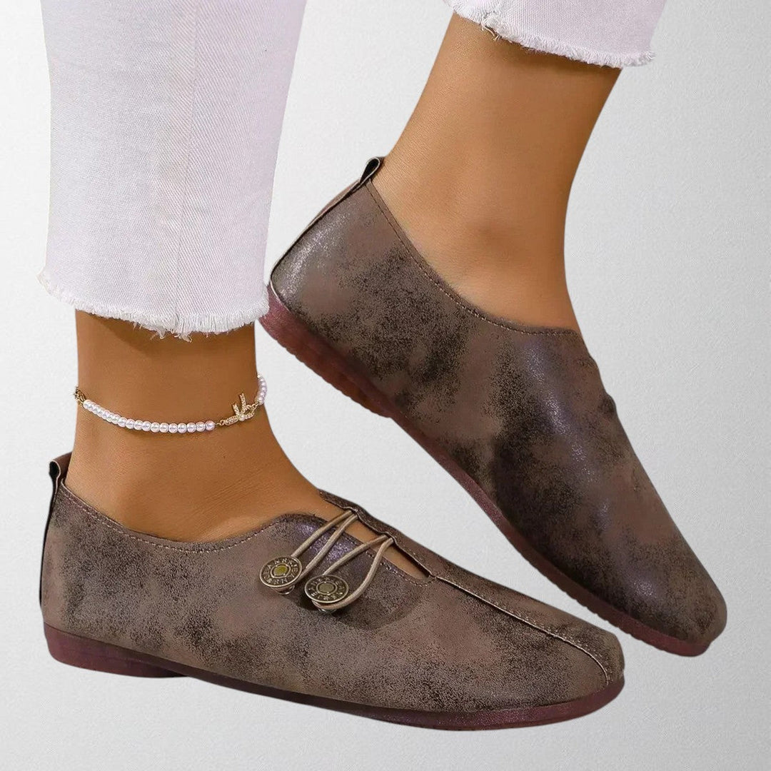 Olivia - Bløde Suede Orthopædiske Loafers til Kvinder