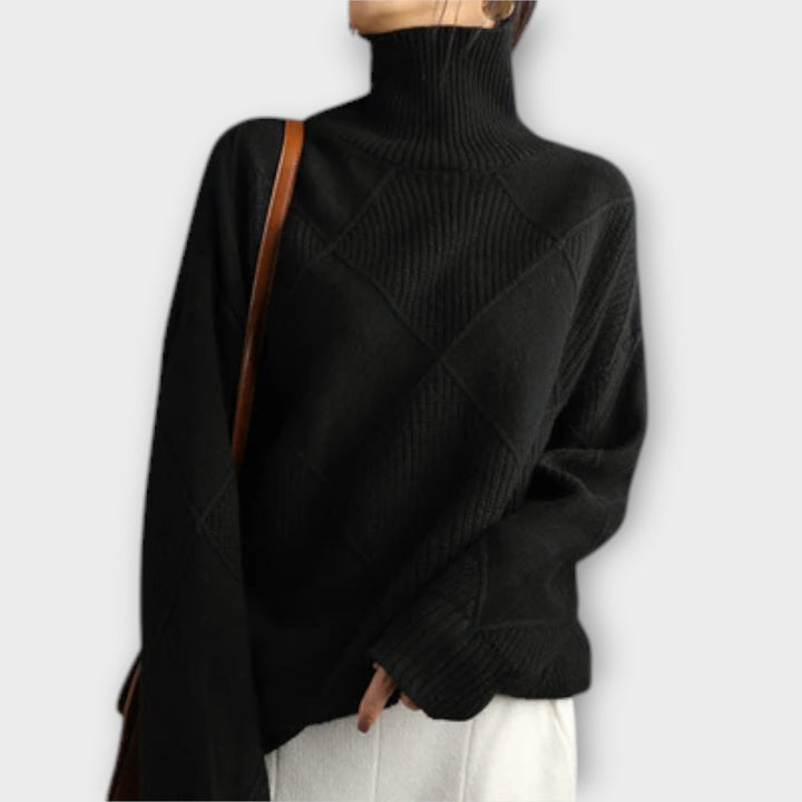 Melanie - Hyggelig Turtleneck Sweater