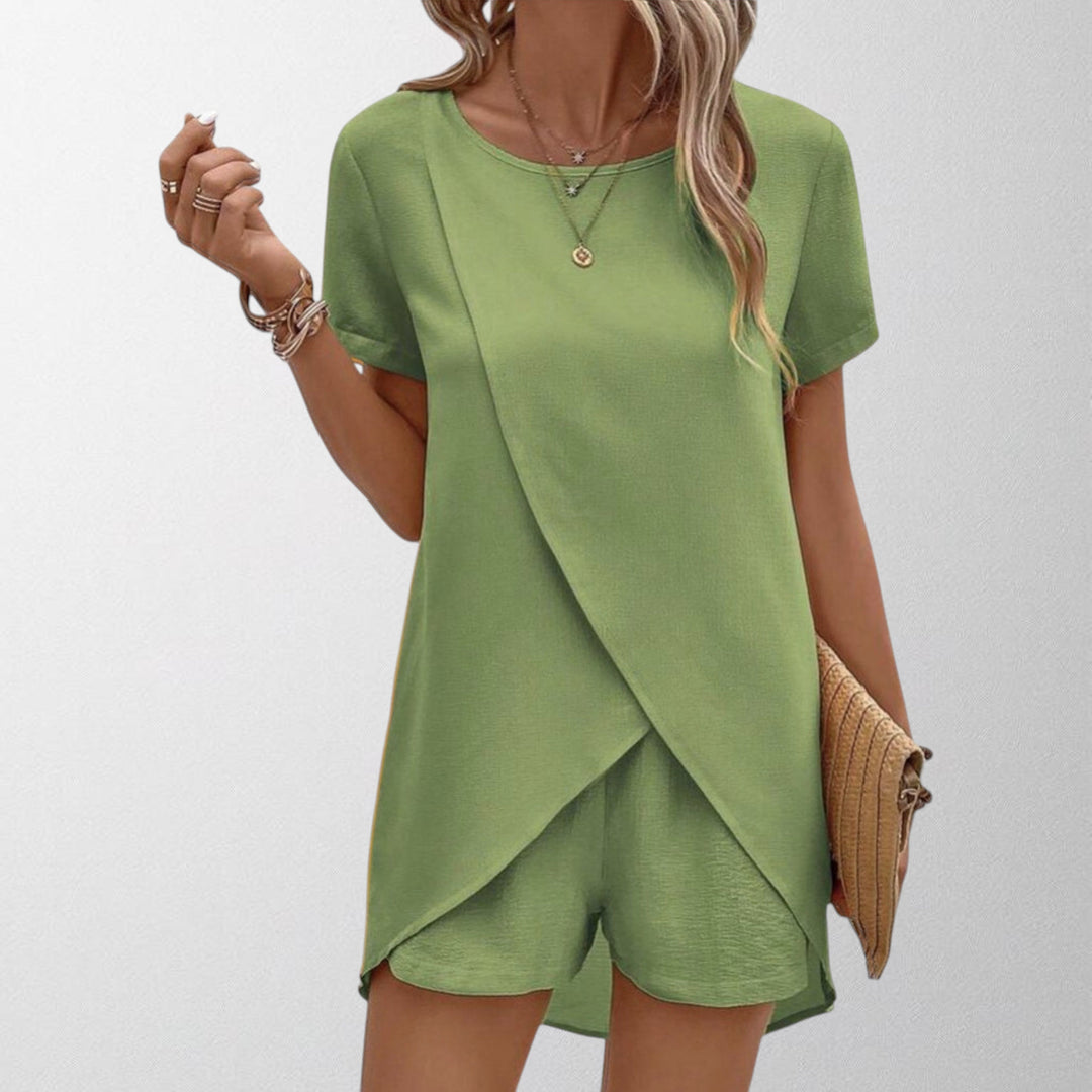Olivia - Elegant Sommer Co-ord Lounge Sæt