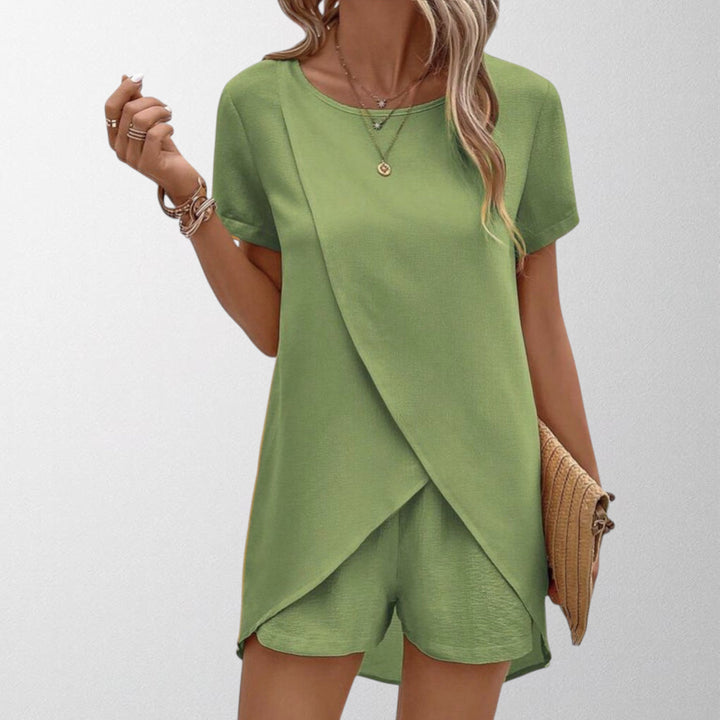 Olivia - Elegant Sommer Co-ord Lounge Sæt