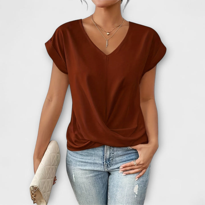 Jasmina - V-hals T-shirt