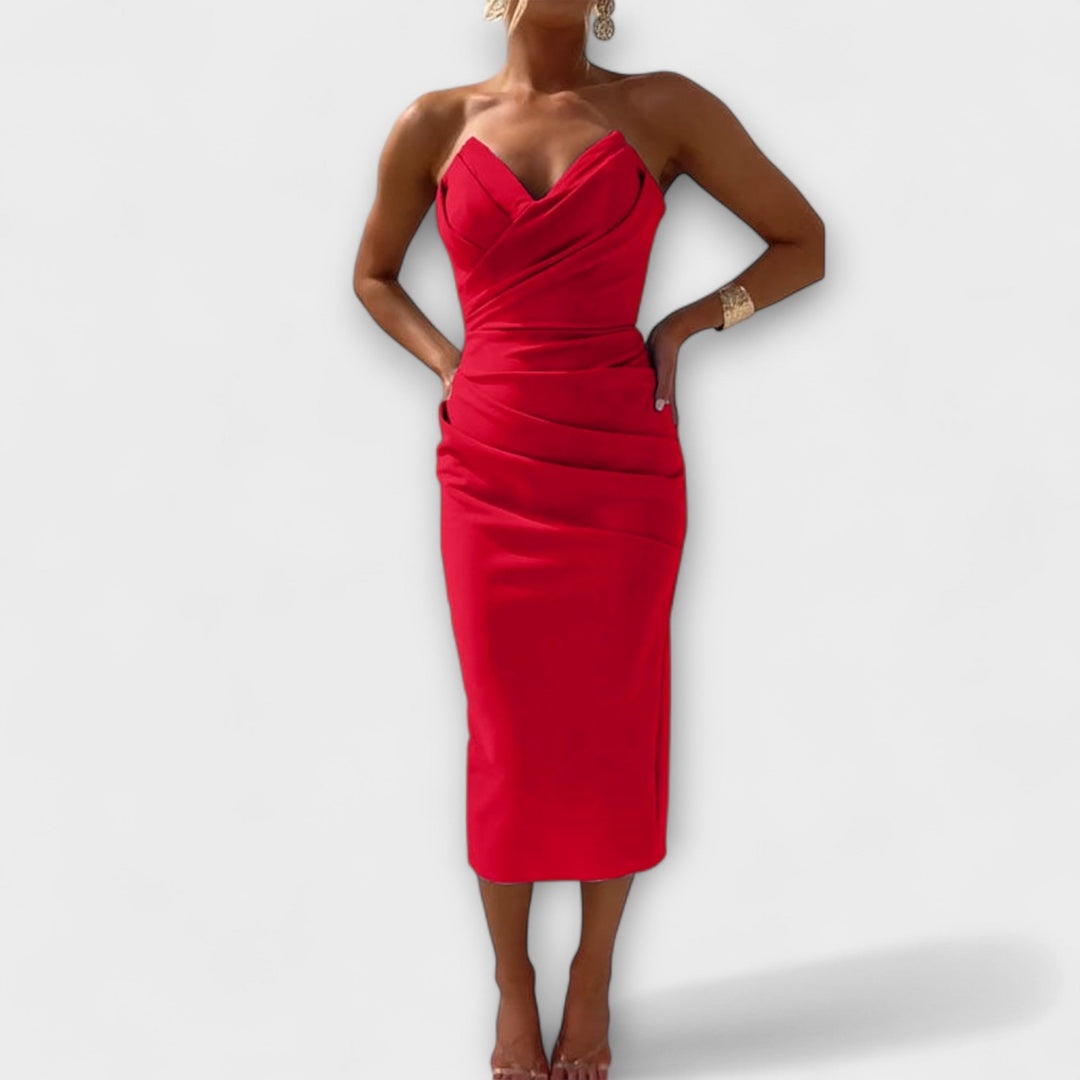 Milly – Elegant Off-Shoulder Kjole