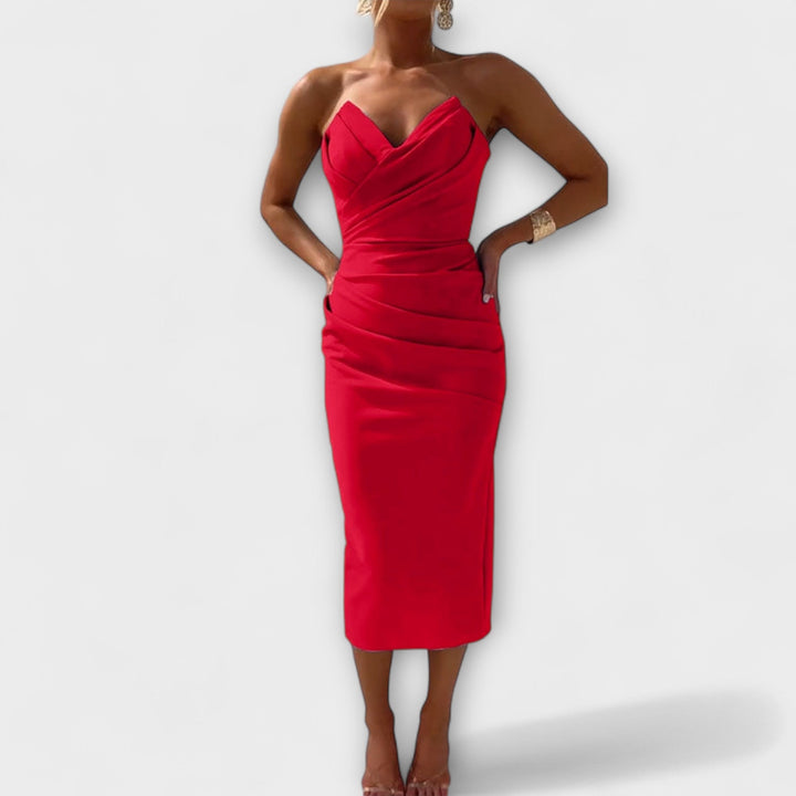 Milly – Elegant Off-Shoulder Kjole