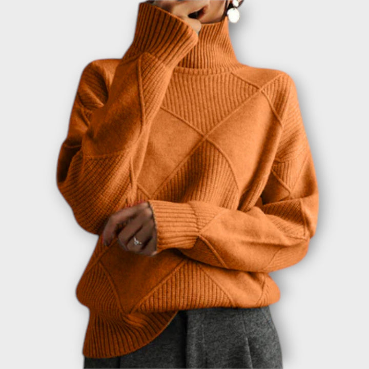 Melanie - Hyggelig Turtleneck Sweater