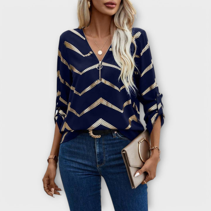Patricia - Tidløs elegant bluse