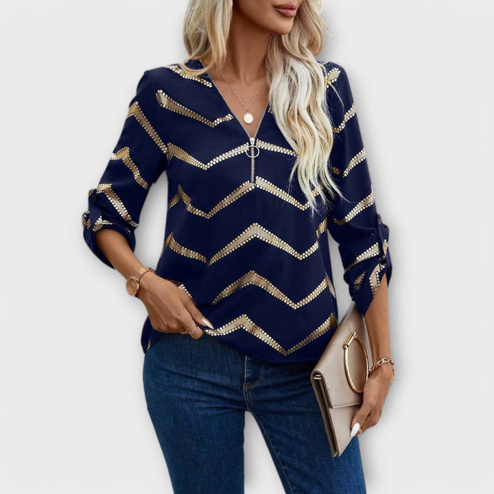 Patricia - Tidløs elegant bluse
