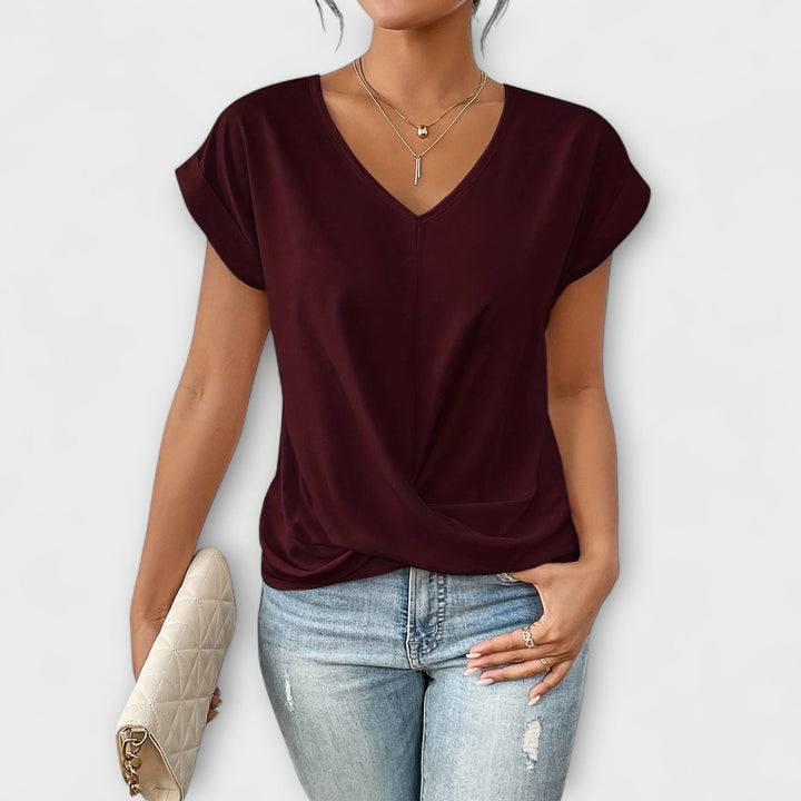 Jasmina - V-hals T-shirt