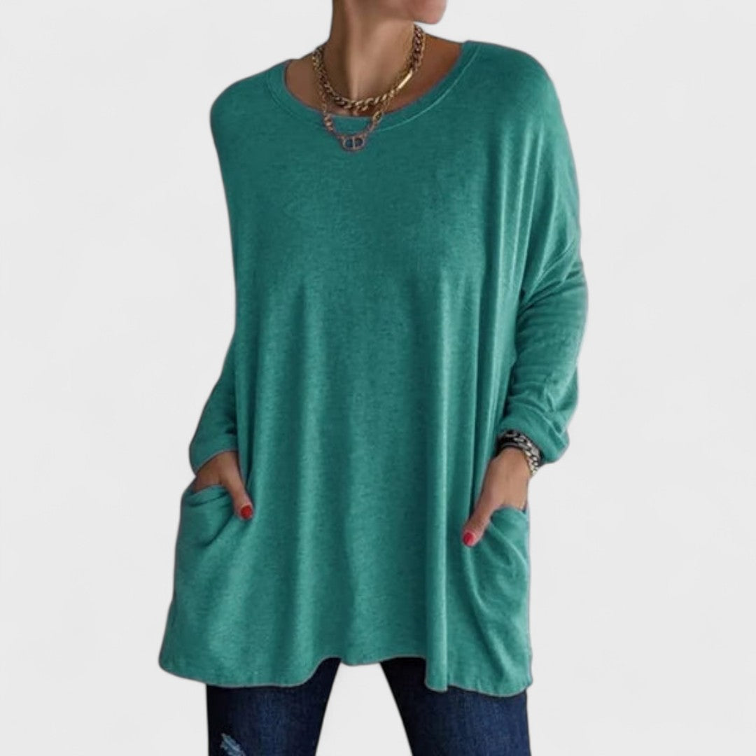 Moira - Casual langærmet bluse