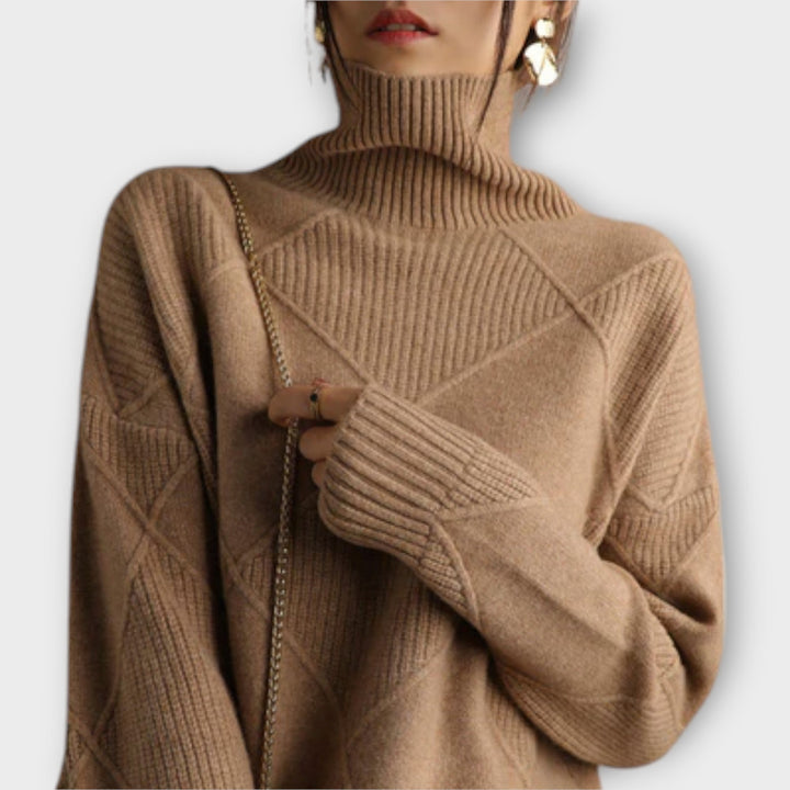 Melanie - Hyggelig Turtleneck Sweater
