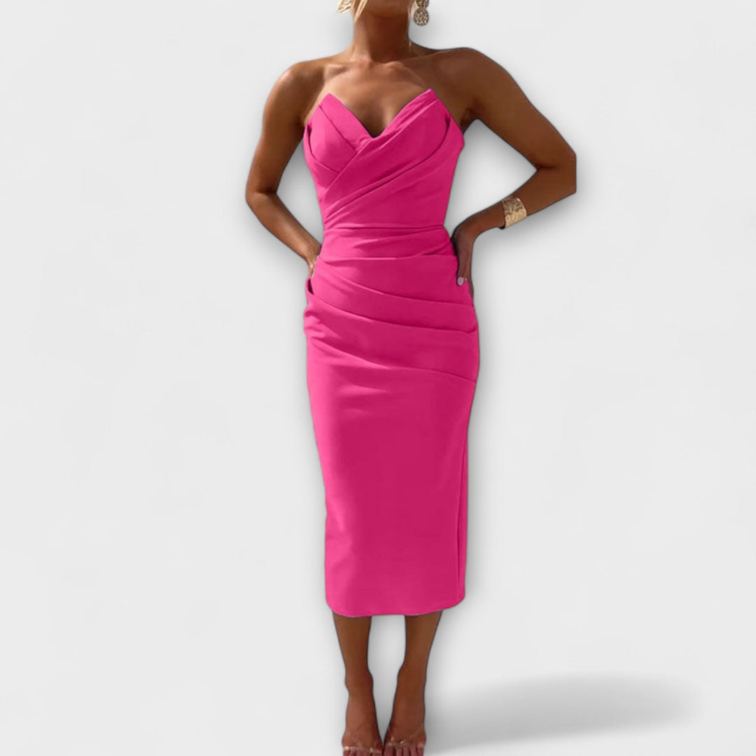 Milly – Elegant Off-Shoulder Kjole