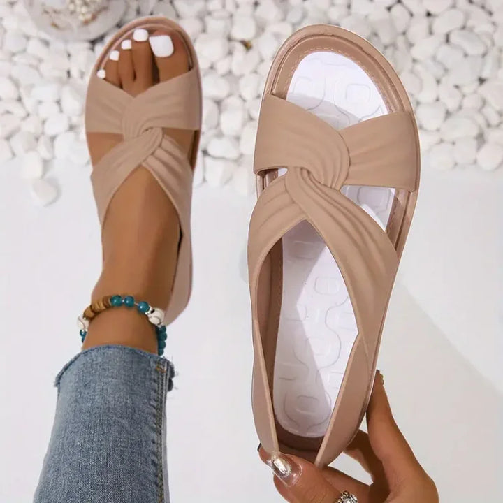 Beatrice | Ortopædiske Sandaler med Elegant Sløjfe