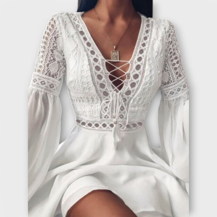 Skadi – Kort Boho Kjole