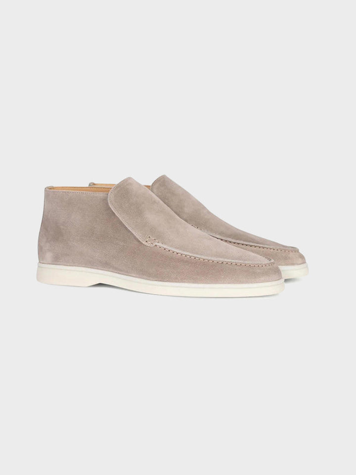 MONACO Høj Suede Loafers