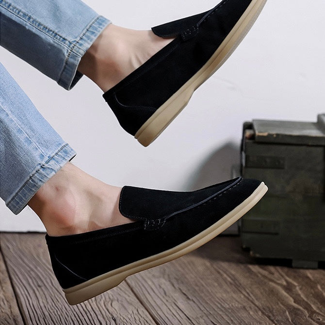 Gammel Penge Premium Suede Loafers