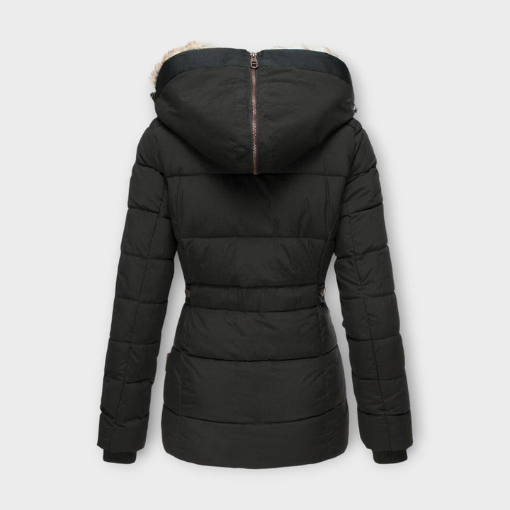 Emine – Hyggelig Jakke med Faux Fur-foring
