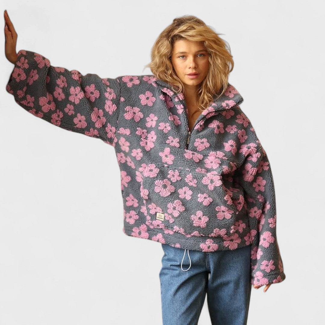 Daisy - Polarfleece Blomster