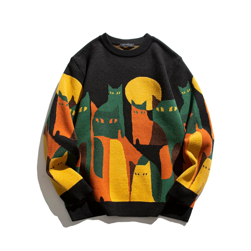 Zaya™ | Måneskin Kat Sweatshirt