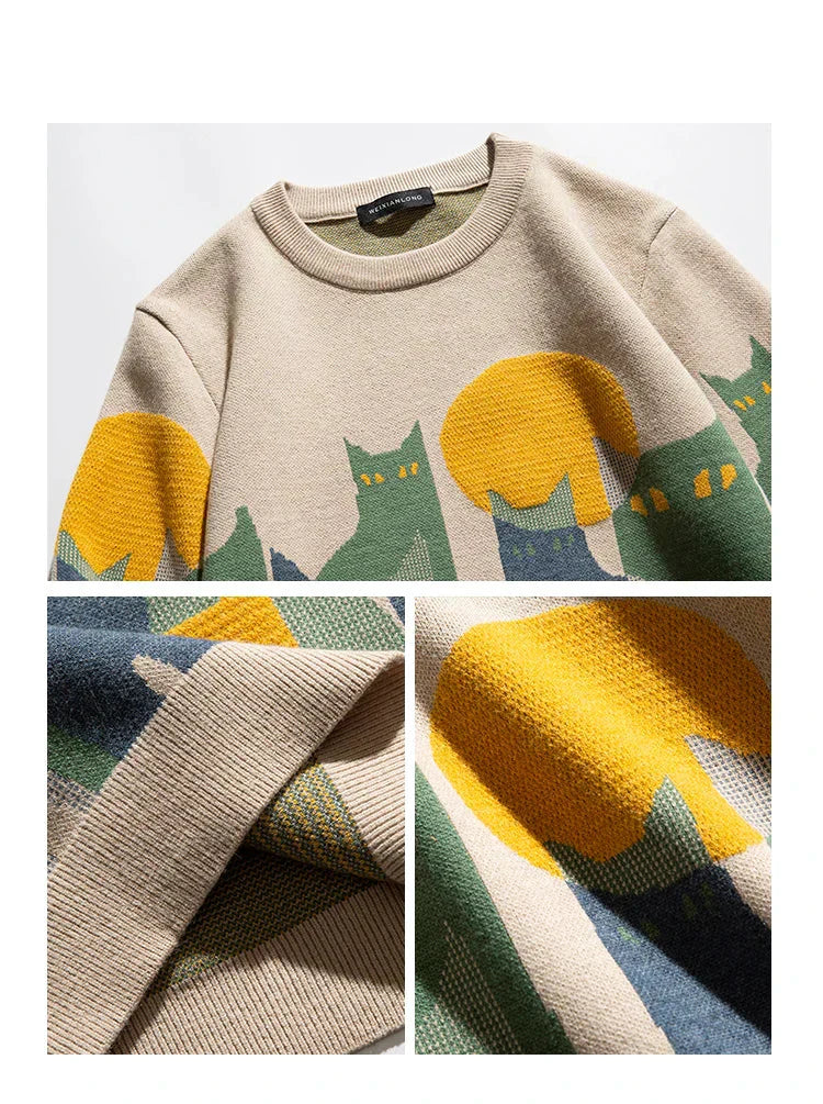 Zaya™ | Måneskin Kat Sweatshirt