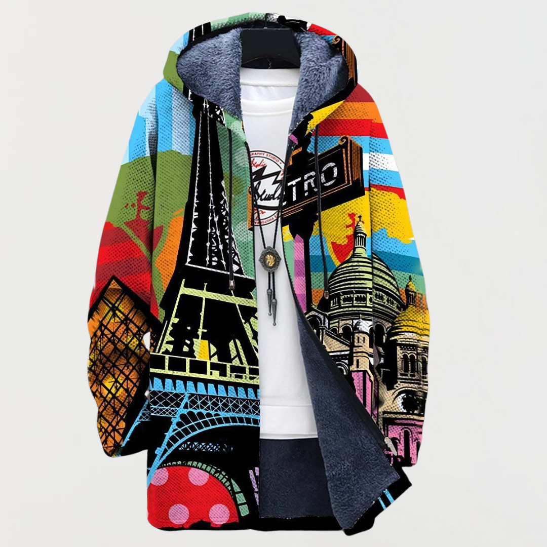 Urban mønster cardigan
