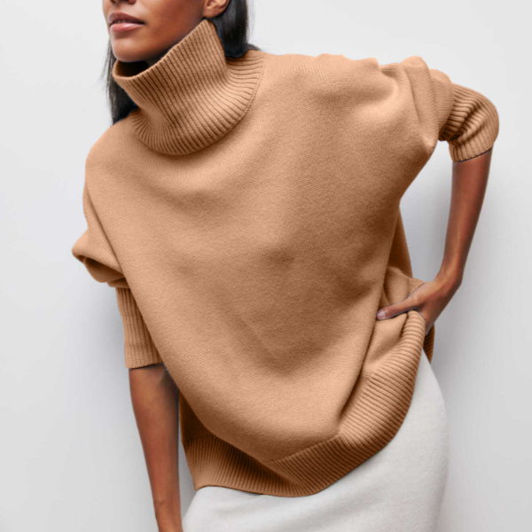Katrielle - Hyggelig Turtleneck Sweater