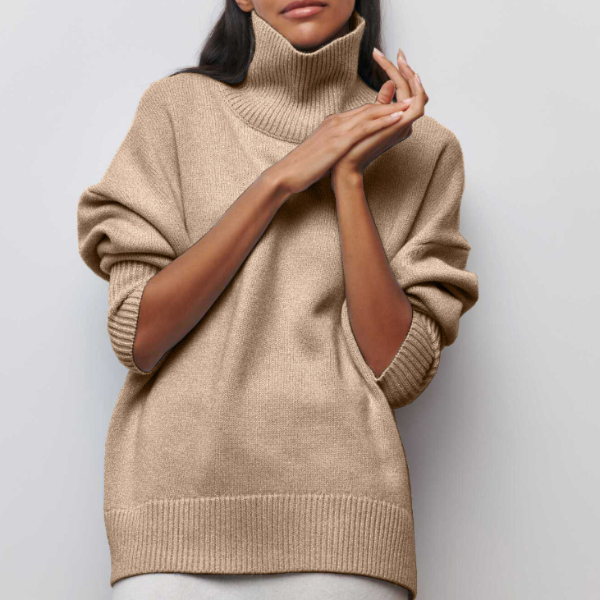 Katrielle - Hyggelig Turtleneck Sweater