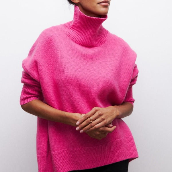 Katrielle - Hyggelig Turtleneck Sweater